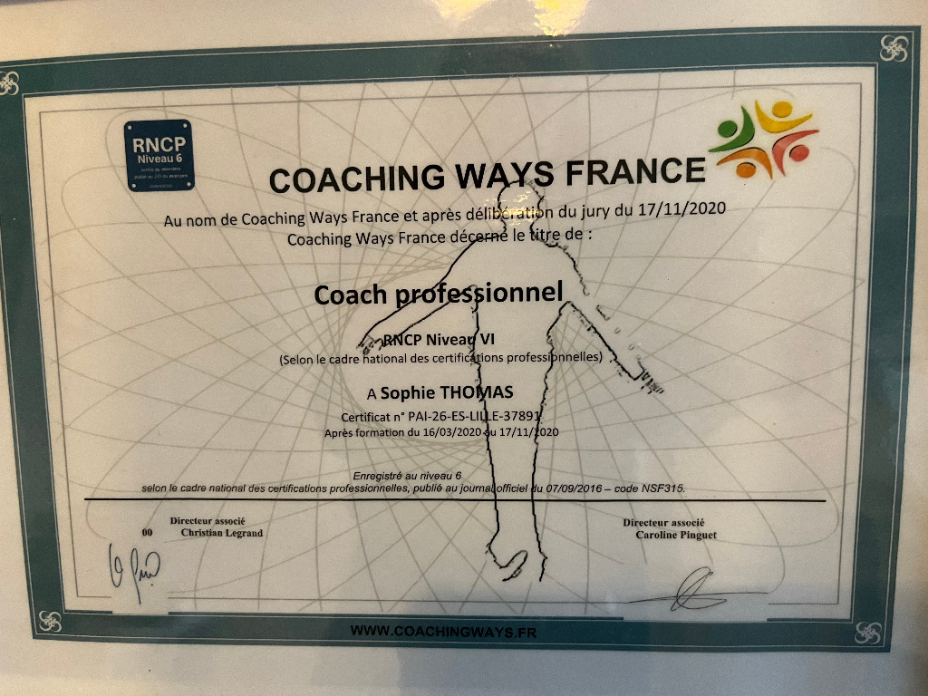 photo diplome Sophie thomas