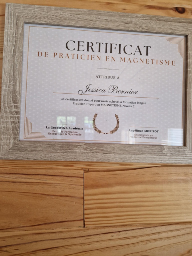 photo diplome BERNIER jessica