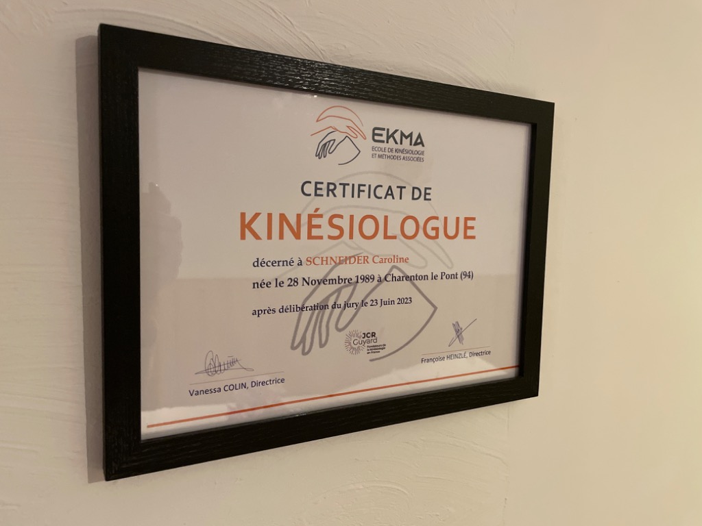 photo diplome Caroline Schneider