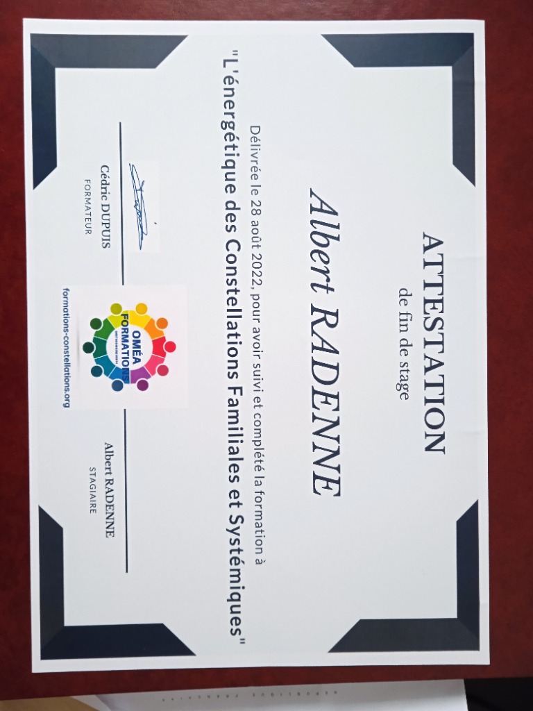 photo diplome Albert Radenne