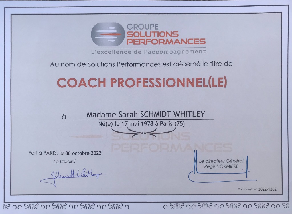 photo diplome Sarah Schmidt-Whitley