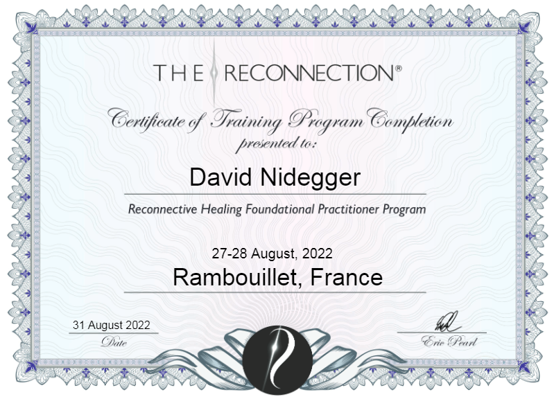 photo diplome David NIDEGGER