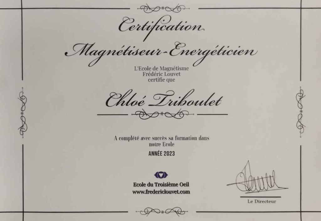 photo diplome Chloé Triboulet