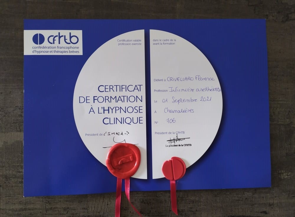 photo diplome CRIVELLARO Florence