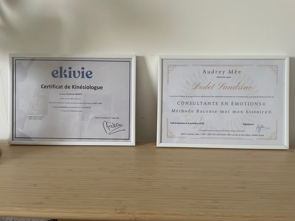 photo diplome Sandrine DODET