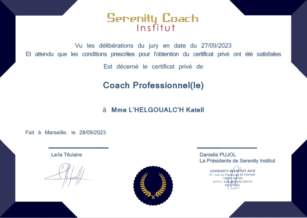 photo diplome Katell L’helgoualc’h