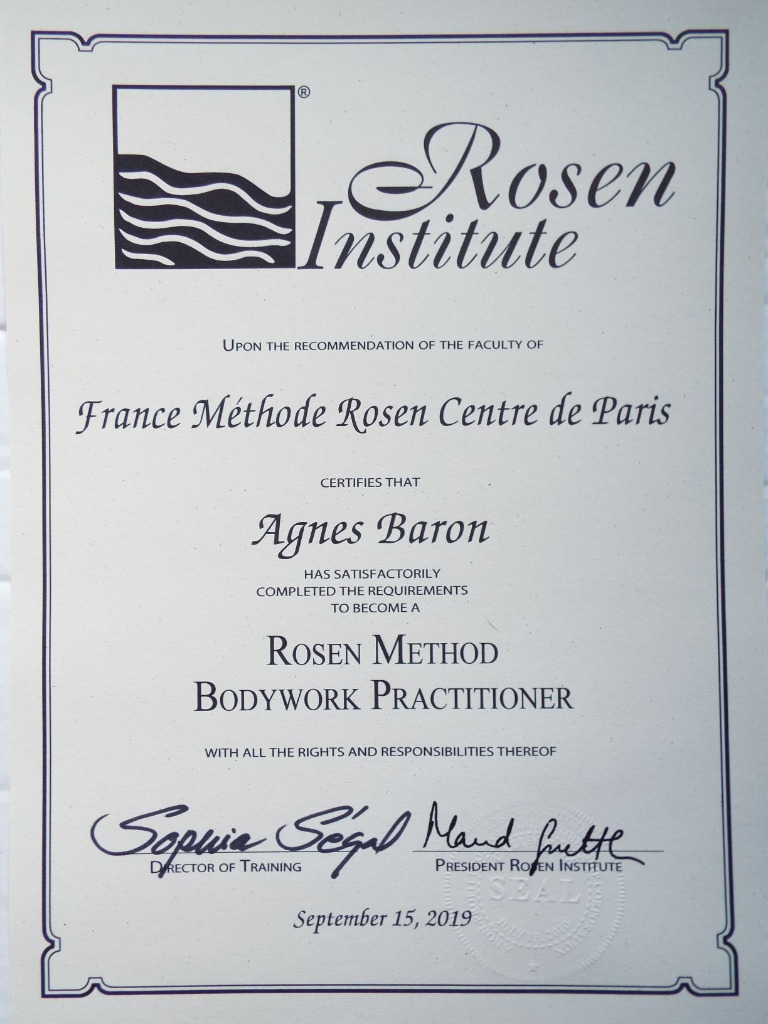 photo diplome AgnèS Baron