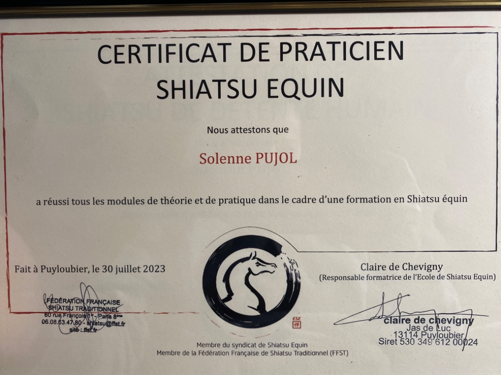 photo diplome Solenne Pujol