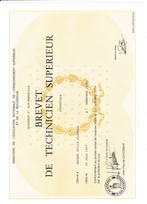 photo diplome Florence Fernandez