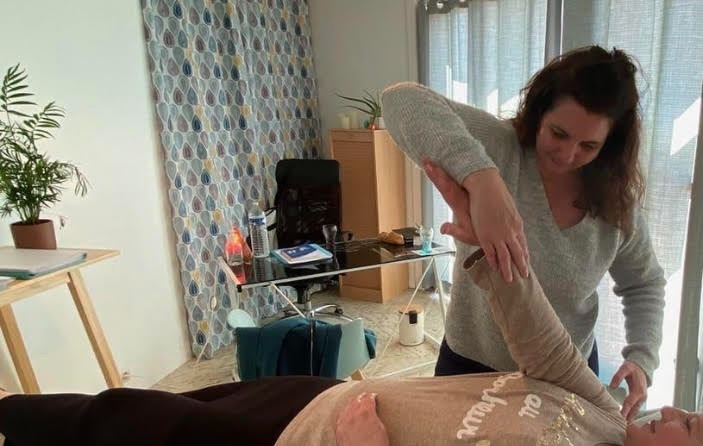 photo seance Cabinet de kinésiologie Anne-Sophie VAN-TROYS