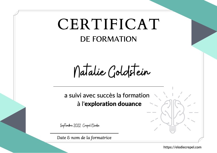 photo activite Natalie Goldstein