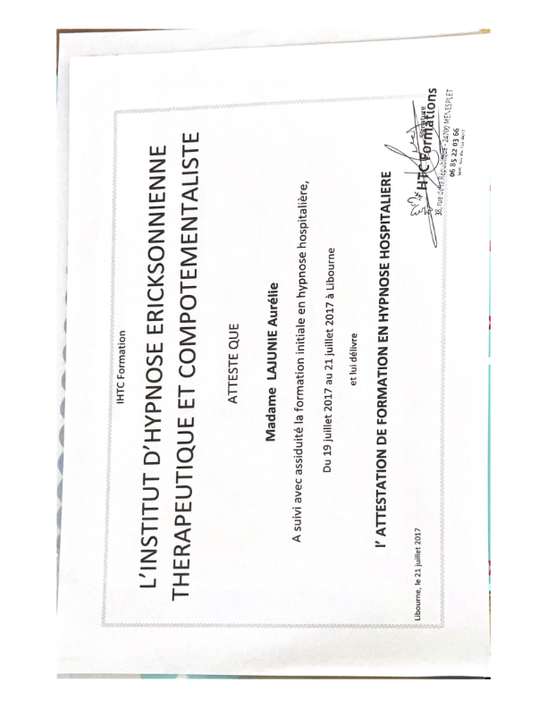 photo diplome Orelieconsulting 