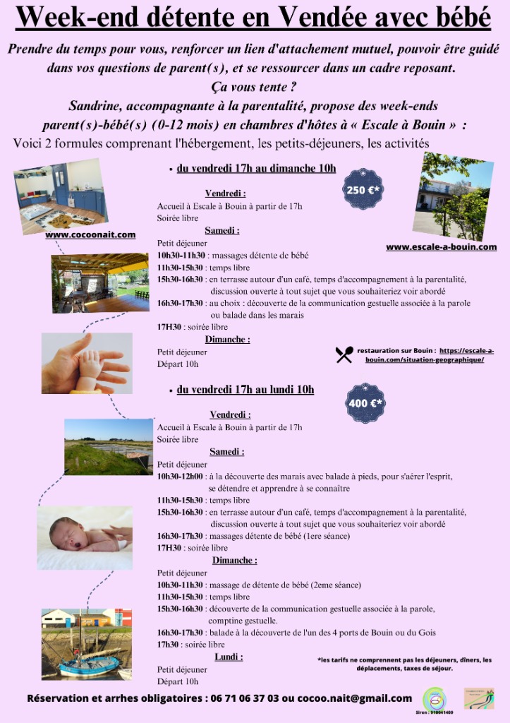 photo activite Sandrine - cocoo"nait"