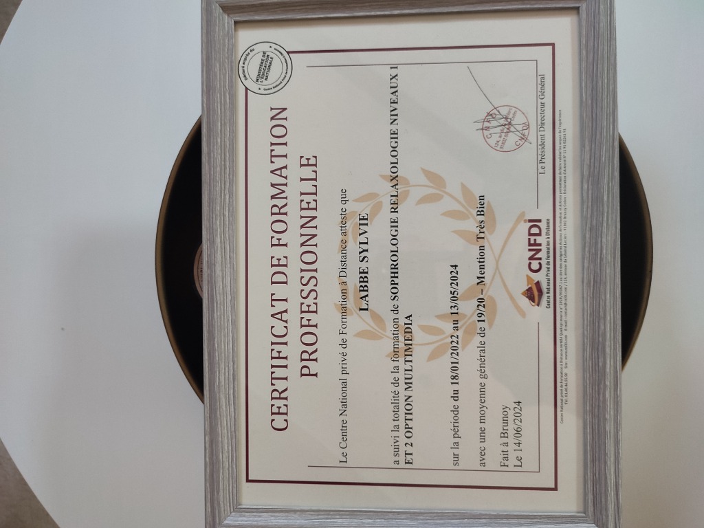 photo diplome Labbe Sylvie