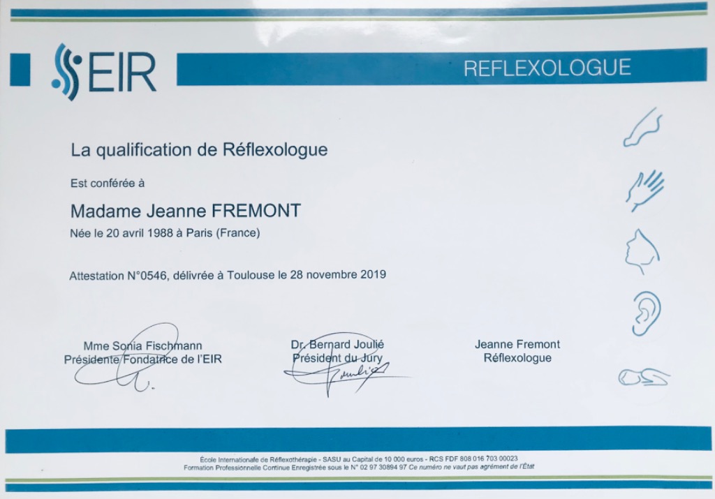photo diplome Jeanne Frémont 