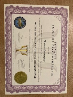 photo diplome Océane Domergue