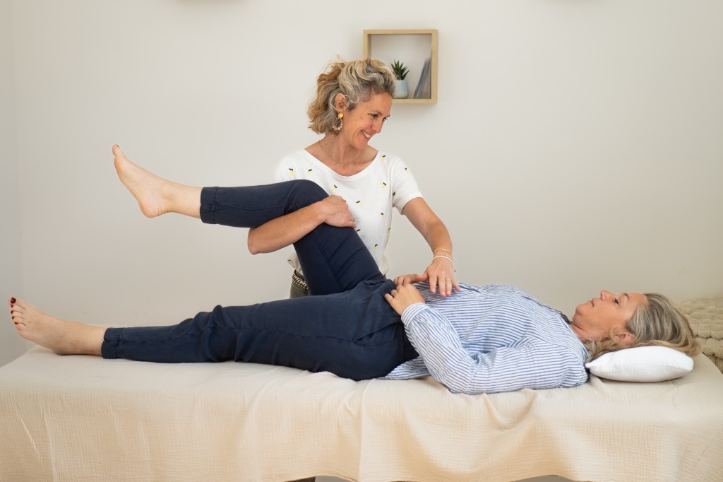 photo seance Claire MIGNOT Kinésio