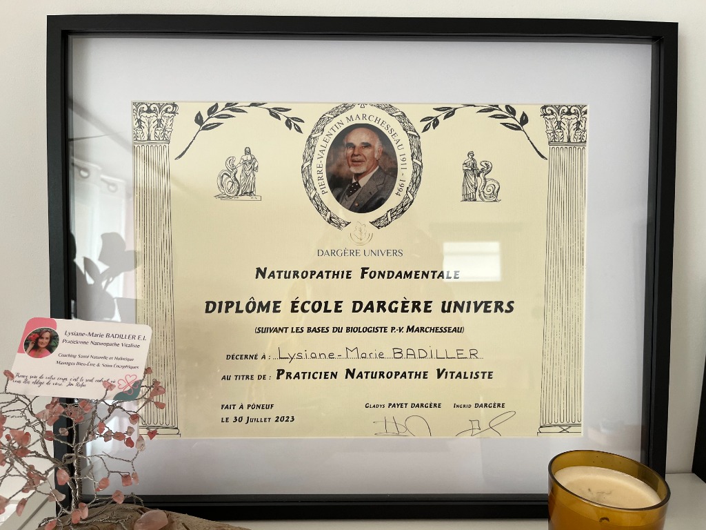 photo diplome Lysiane-Marie BADILLER