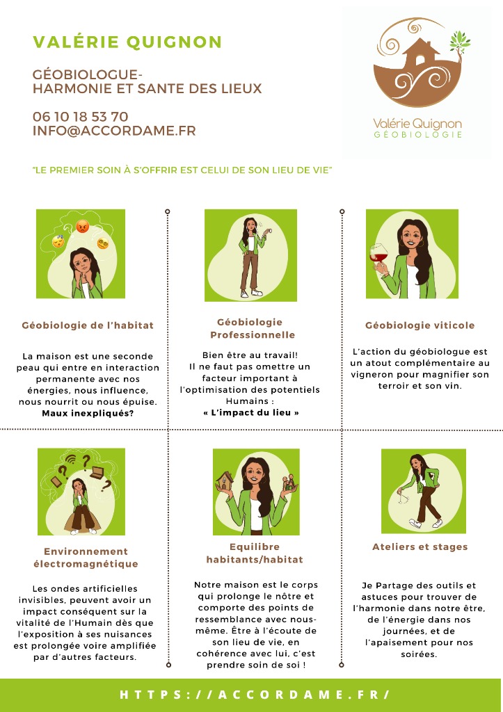 photo cabinet Valérie QUIGNON Géobiologie