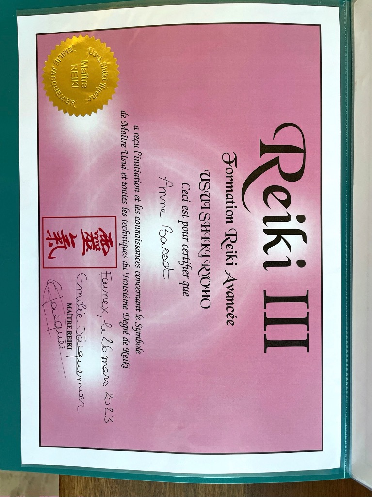 photo diplome Anne Bassot 