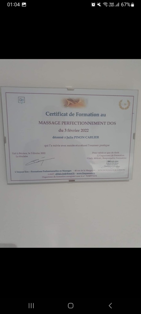 photo diplome A la poudre de Fée 