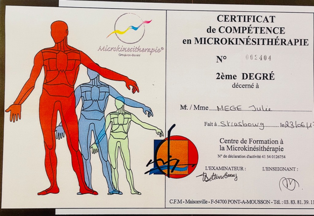 photo diplome Julie PETIT MEGE