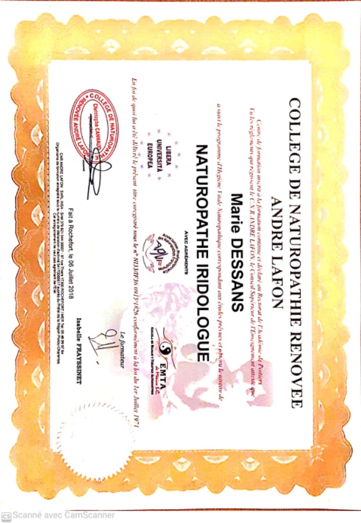 photo diplome Dessans marie