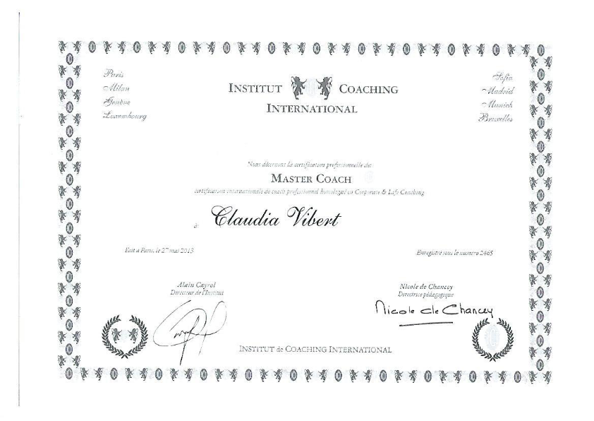photo diplome Claudia Vibert