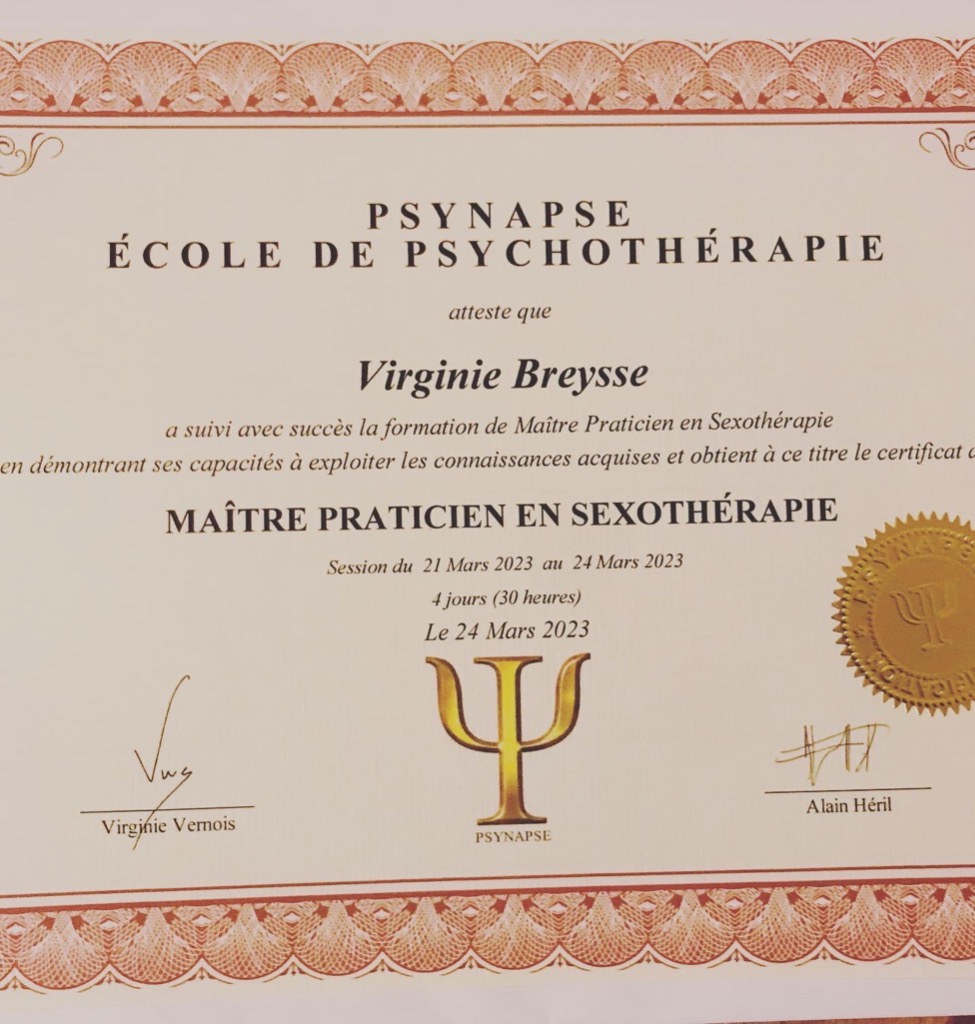 photo diplome Virginie BREYSSE