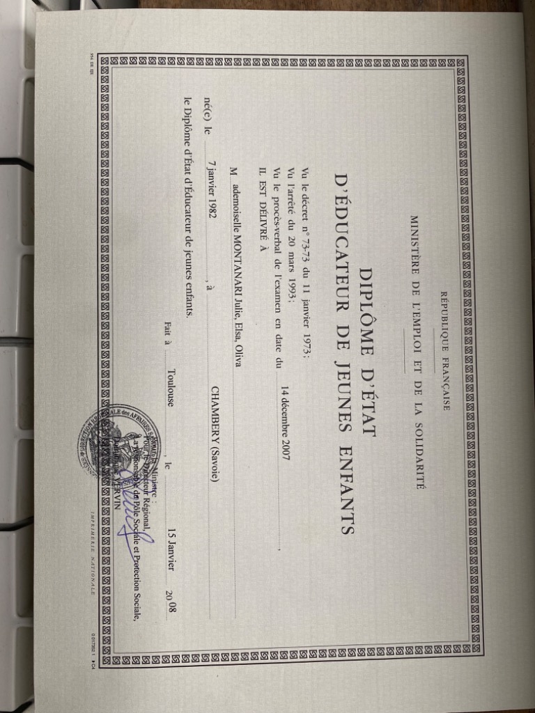 photo diplome Happy Family Factory