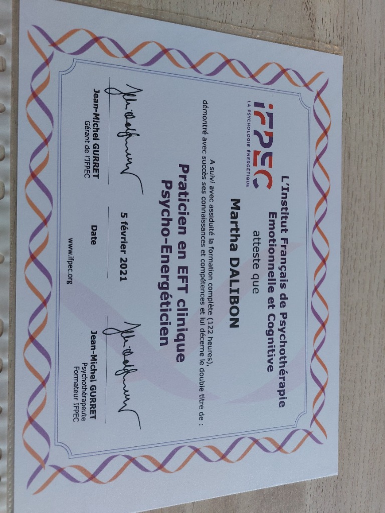 photo diplome IRAGORRI /DALIBON Martha