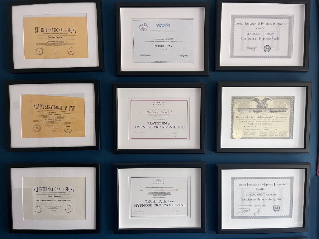 photo diplome Anthony crombet