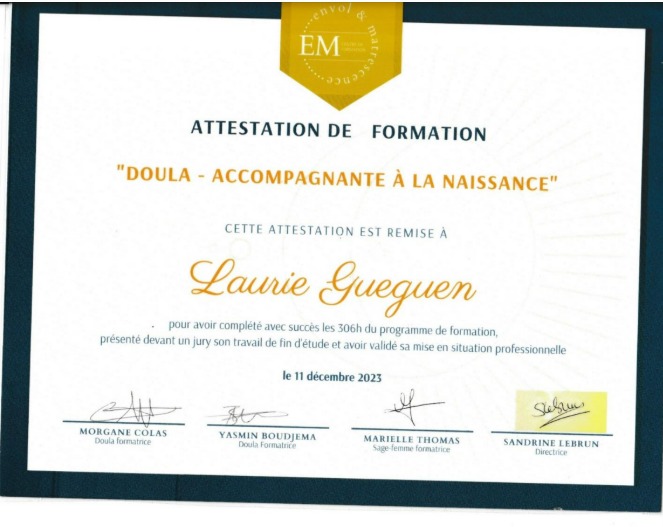 photo diplome Doula_rmonie