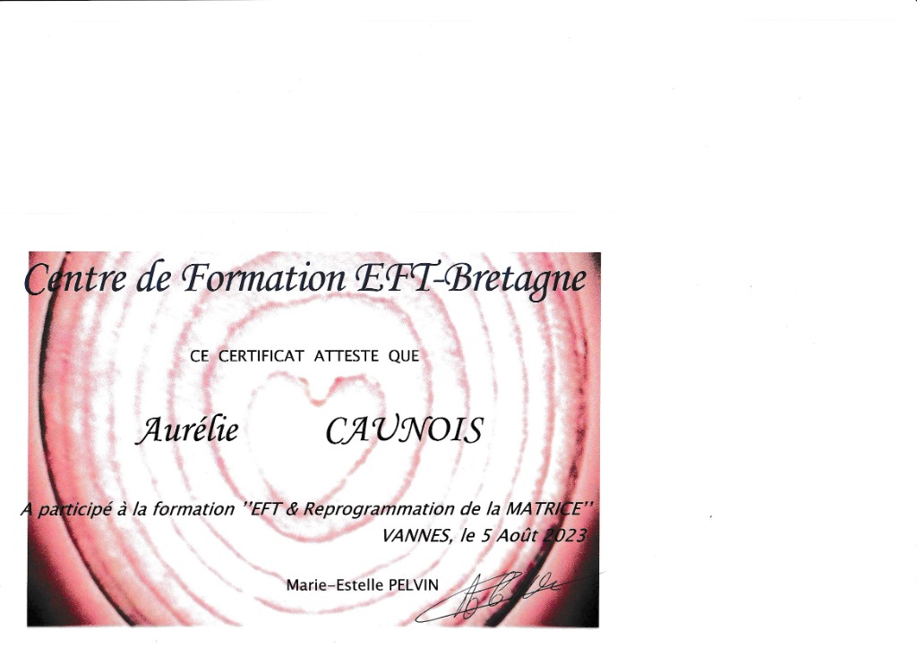 photo diplome Aurélie Caunois