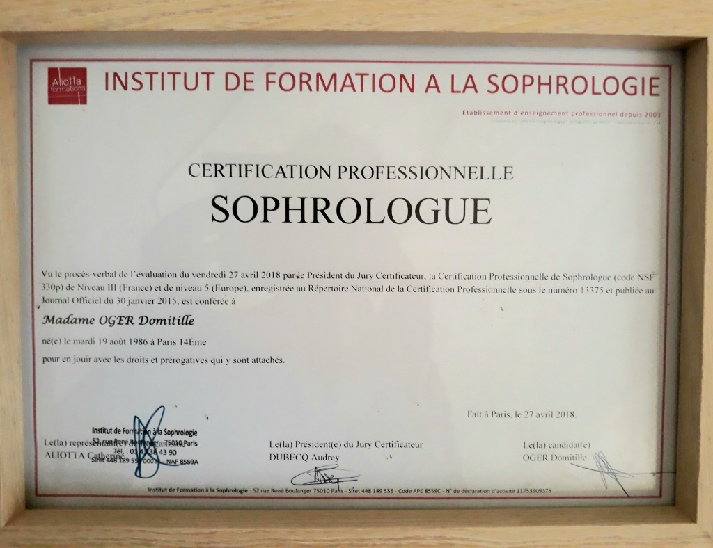 photo diplome Domitille Garreau