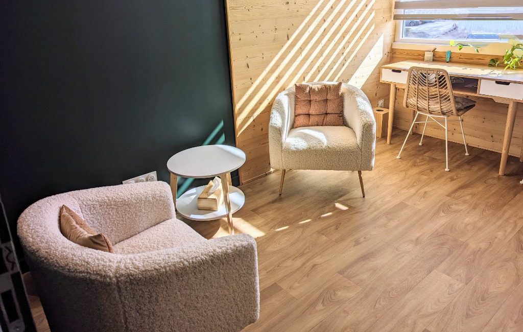 photo cabinet Cathy VAUDAUX Sophrologie et Hypnose