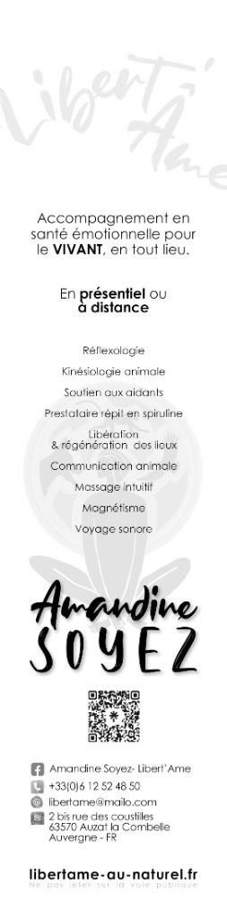 photo diplome Amandine SOYEZ - LIBERT’AME - Patricienne L3C