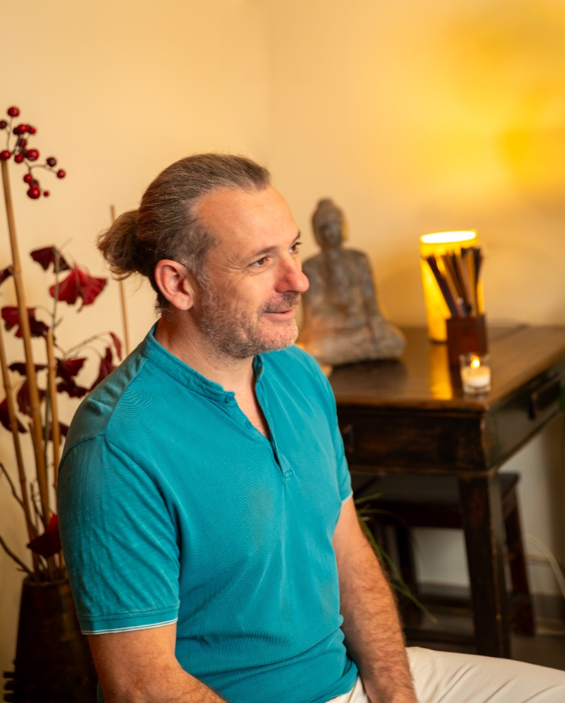 photo portrait Chris Réflexologie Plantaire