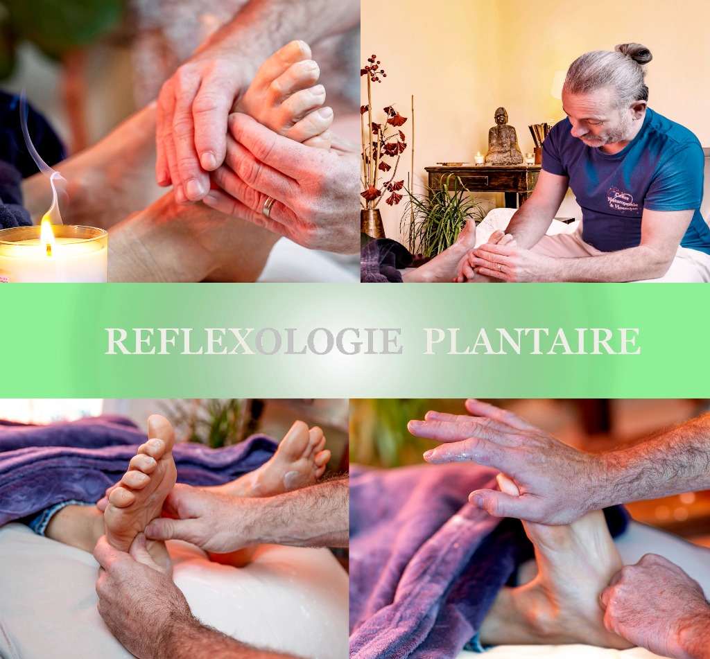photo seance Chris Réflexologie Plantaire