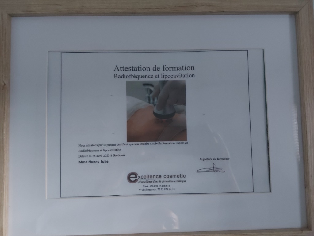 photo diplome LIPO BY LILY