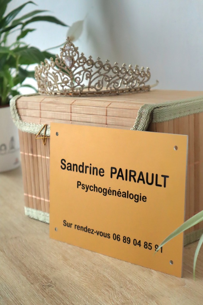 photo cabinet Sandrine Psychogénéalogie