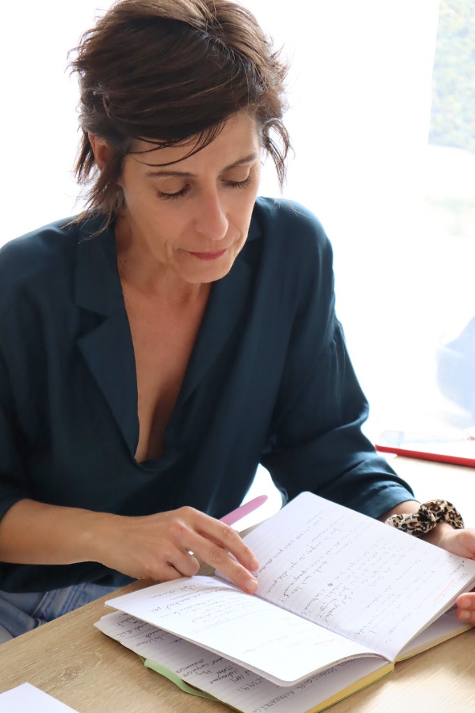 photo seance Sandrine Psychogénéalogie