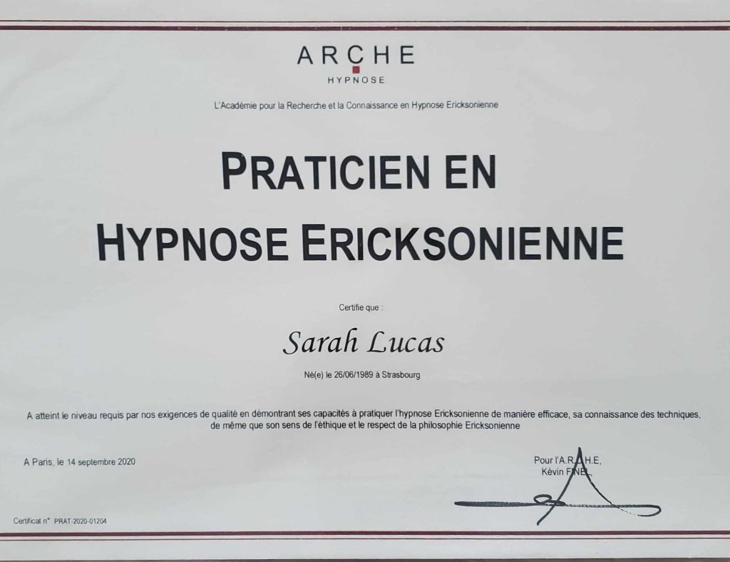 photo diplome Sarah Lucas 