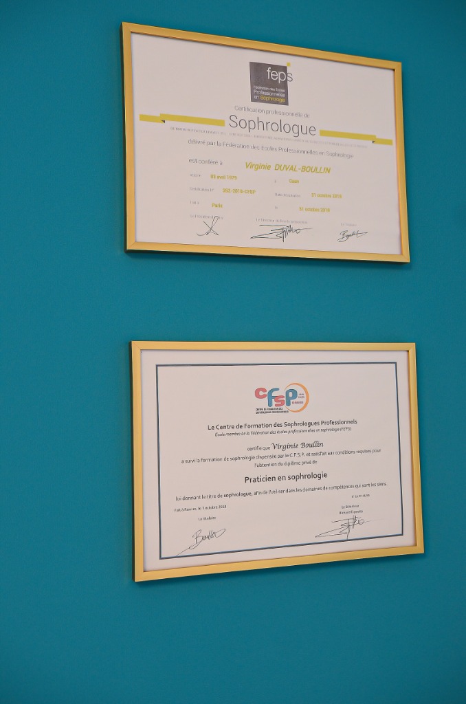 photo diplome Virginie BOULLIN