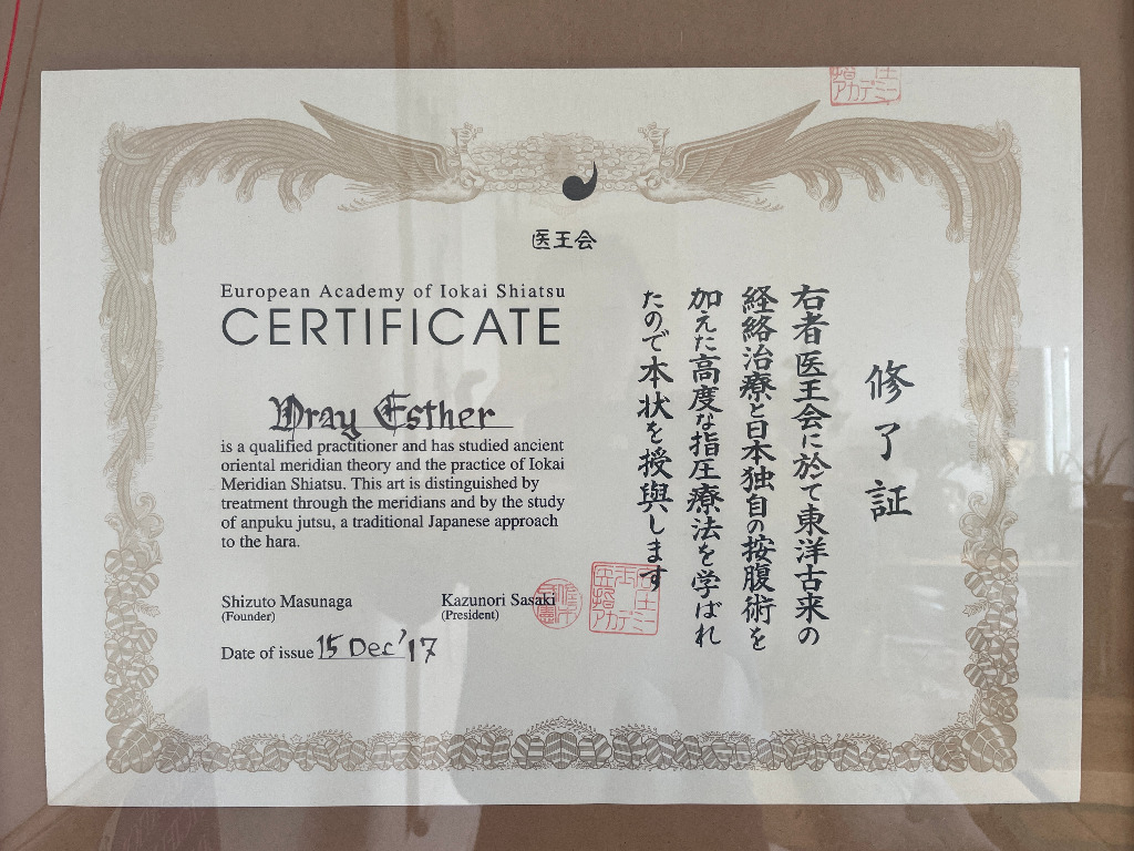 photo diplome Esther Dray