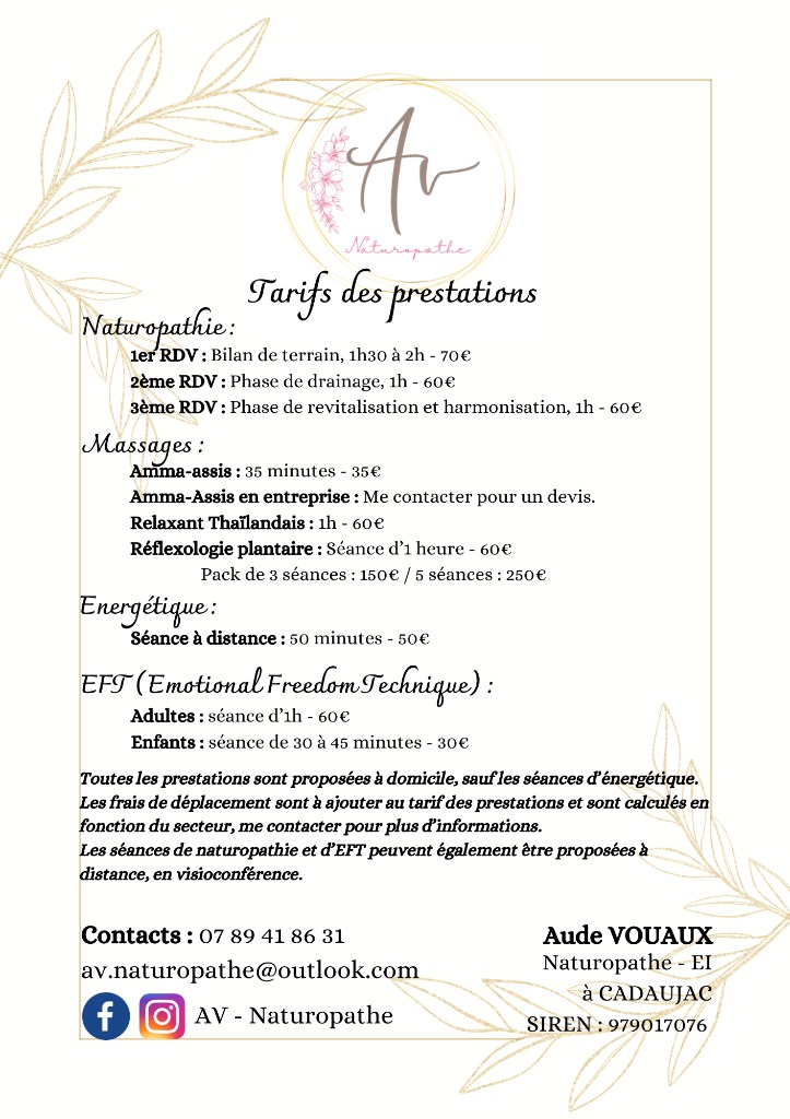 photo activite Aude Vouaux