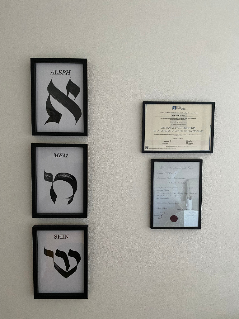 photo seance Carole Thubert - Sophrologue