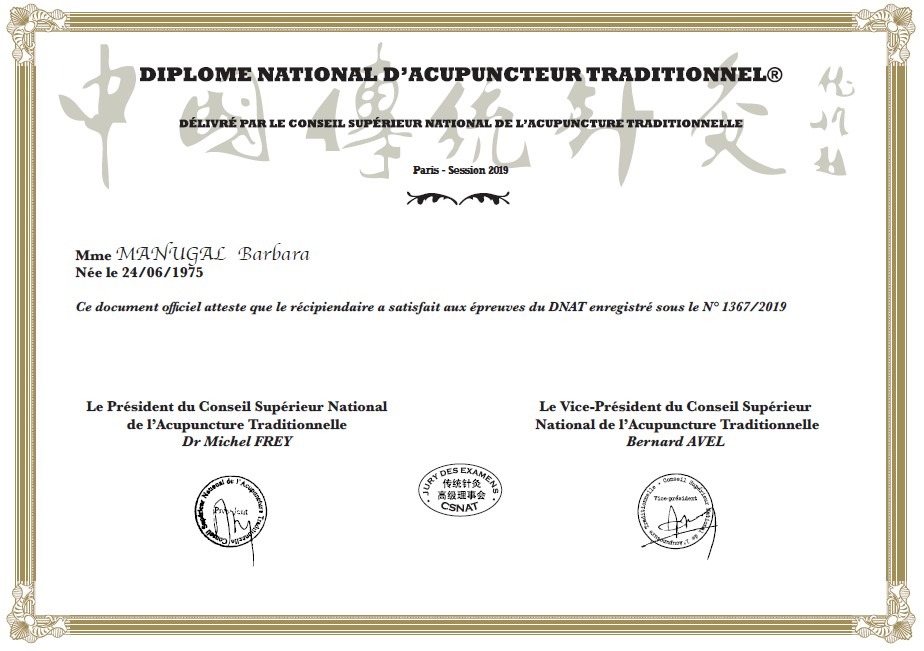 photo diplome Barbara Manugal