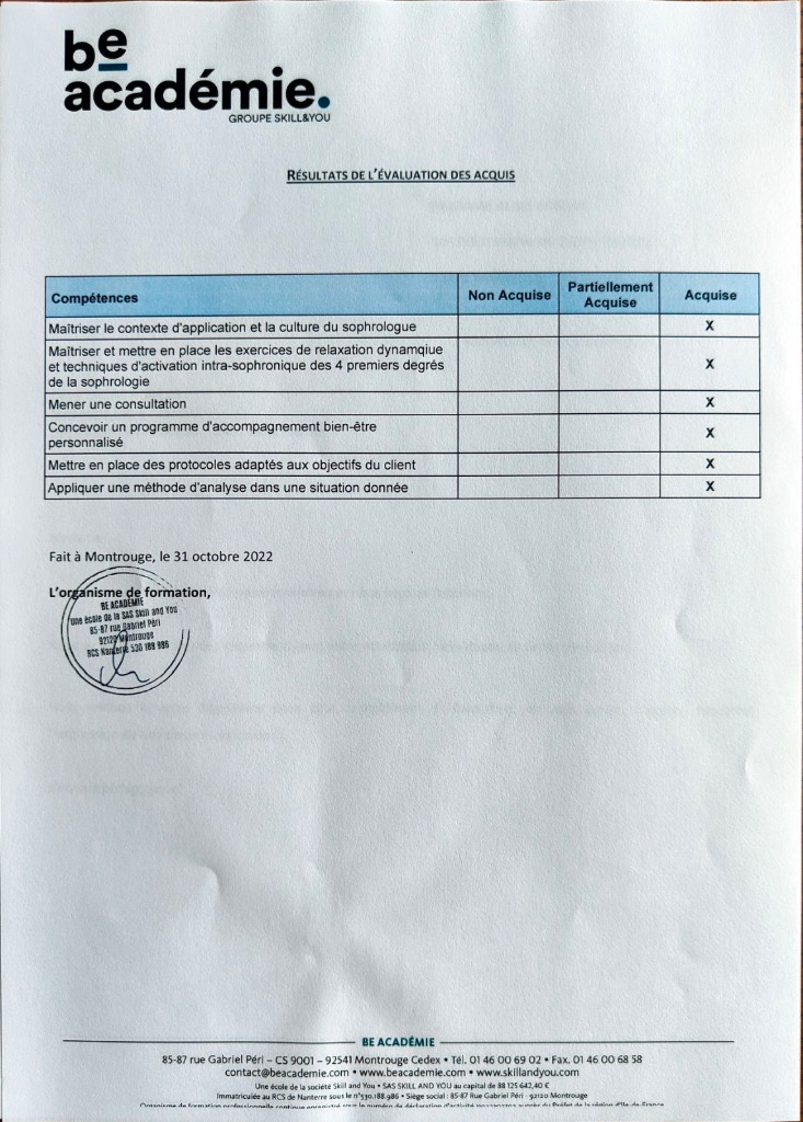 photo diplome Aline Boncar 