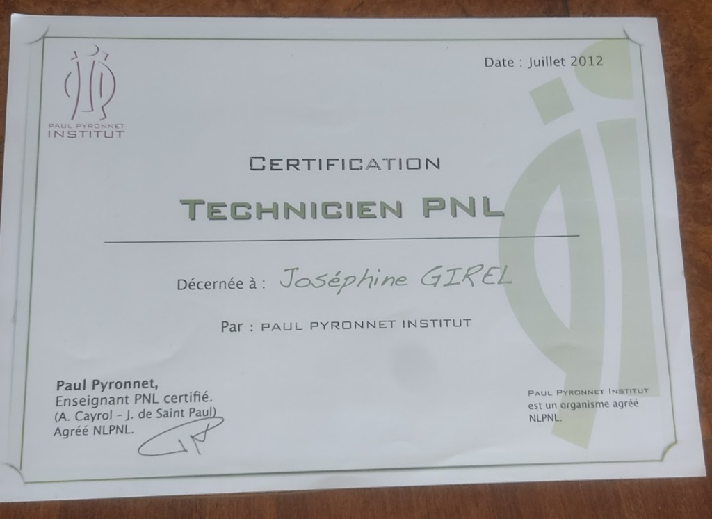 photo diplome Joséphine Girel